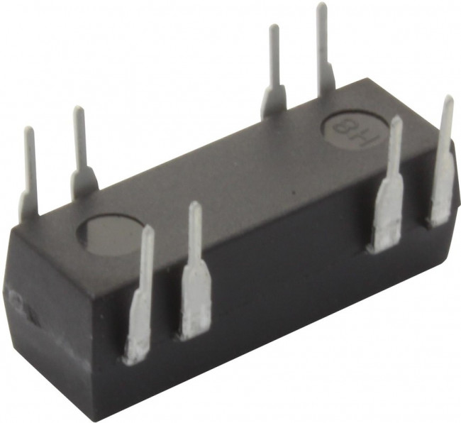 MC3572-1220-051, Герконовое реле, DPDT-NO, 5 В DC, Сквозное Отверстие, 140 Ом, 500 мА