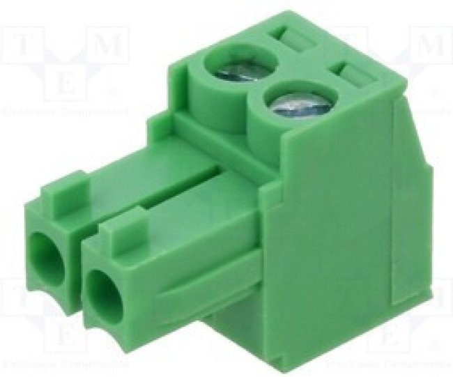 TJ0211530000G, Pluggable Terminal Blocks 2P 3.50MM PLUG PLUGGABLE TERM BLK