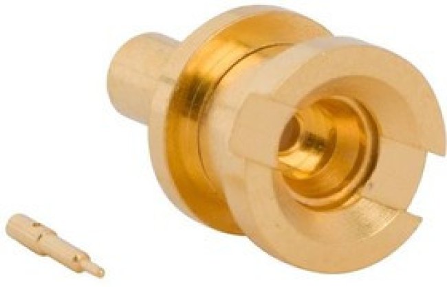 925-134J-51S, RF Connectors / Coaxial Connectors SMPM F St BH Jack Semi-Rigid 50 Ohm 925-134J-51S, RF Connectors / Coaxial Connectors SMPM F St BH Jack Semi-Rigid 50 Ohm