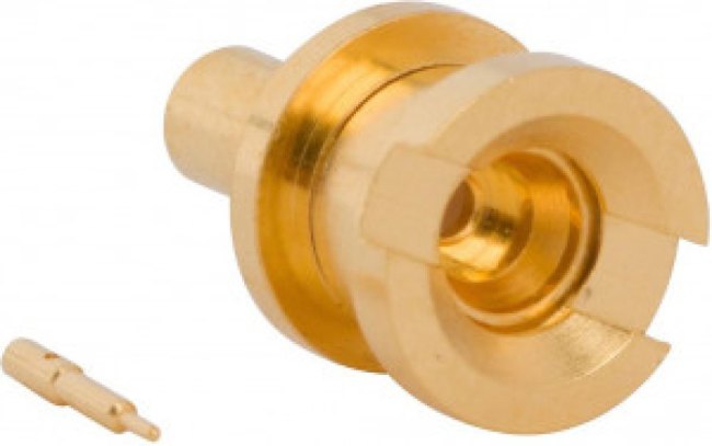 925-134J-51S, RF Connectors / Coaxial Connectors SMPM F St BH Jack Semi-Rigid 50 Ohm 925-134J-51S, RF Connectors / Coaxial Connectors SMPM F St BH Jack Semi-Rigid 50 Ohm
