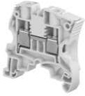 ZS10-YL, DIN Rail Terminal Blocks Pow SNK Screw