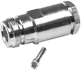 HYR-0304C (N-7312C) (GN-304), Разъем N, гнездо, RG-6, зажим (Clamp)