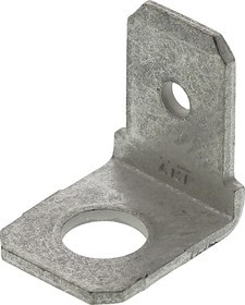141879-2, FASTON .250 Uninsulated Male Spade Connector, PCB Tab, 6.35 x 0.81mm Tab Size