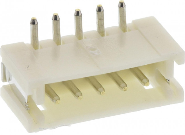 B5B-ZR-SM4-TF(LF)(SN), Гнездо, провод-плата, "папа", ZH, 1,5мм, 5PIN, SMT