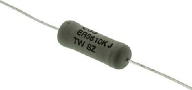 ER5810KJT, 10k Wire Wound Resistor 7W ±5% ER5810KJT