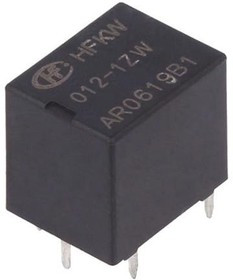 HFKW/012-1ZW, Реле: электромагнитное, SPDT, Uобмотки: 12ВDC, 35А, 240Ом, PCB
