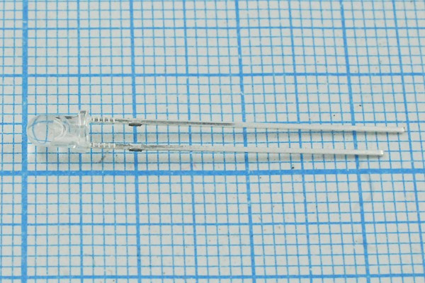 Светодиод жёлтый 3x5мм, с прозрачной линзой и углом 20град, 8000мкД,591нм; №14631Y СД 3 x 5 \жел\ 8000\ 20\пр\SL-313UYCSE- C143\VOISE