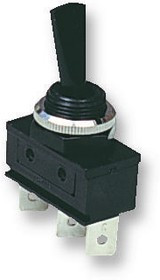 C1720HOAAD, Toggle Switches C1720HO BLACK ASSEMBLED