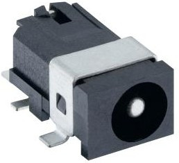 1613 24 VP3, DC POWER CONNECTOR, JACK, 2A, PCB