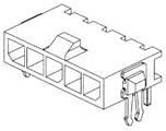 2-1445097-2, Pin &amp; Socket Connectors MICRO MNL HDR ASSY S/ROW AU LF