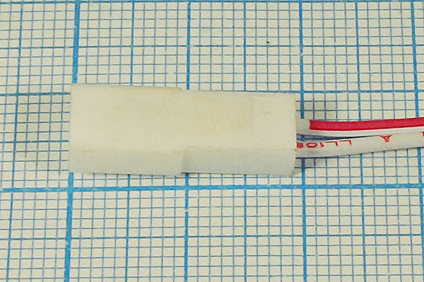 Разъем питания JST вилка, шаг P2.5, монтаж на кабель, L 150мм, SYR-02M, 2HP