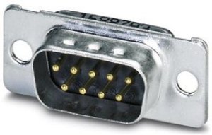 1688793, VS-09-ST-DSUB-EG 9 Way Panel Mount D-sub Connector Plug 1688793, VS-09-ST-DSUB-EG 9 Way Panel Mount D-sub Connector Plug