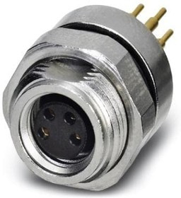 SACC-DSI-M 8FS-4CON-L180, Разъем Кабеля, M8, Female, 4 Positions, Гнездо для Пайки, Прямой Монтаж в SACC-DSI-M 8FS-4CON-L180, Разъем Кабеля, M8, Female, 4 Positions, Гнездо для Пайки, Прямой Монтаж в