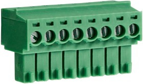 CTBP92HD/8, TB, PLUGGABLE, 8POS, 28-16AWG