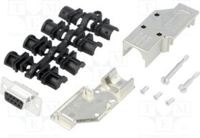 MHDCMR9-DM9S-K, Разъем D-Sub; PIN: 9; вилка; "мама"; угловой 90°; MHDCMR9-DM9S-K, Разъем D-Sub; PIN: 9; вилка; "мама"; угловой 90°;