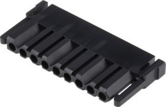 TST09PF00 / 192990-0990, Trident Connector Housing, 5.08mm Pitch, 9 Way, 1 Row