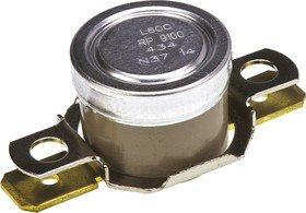 2455RP 9100-434 L60C, Bi-Metallic Thermostat, Opens at +60°C, Closes at +45°C, +186°C Max, NC, Automatic Reset 2455RP 9100-434 L60C, Bi-Metallic Thermostat, Opens at +60°C, Closes at +45°C, +186°C Max, NC, Automatic Reset