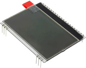 EA DOGM128S-6, Дисплей: LCD, графический, 128x64, FSTN Negative, черный, 55х43мм