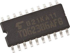 TC74HC240AF(EL,F) Octal-Channel Buffer &amp; Line Driver, 3-State, Inverting, 20-Pin SOP