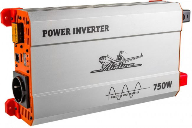 Инвертор 12В-220В, 750 Вт чистый синус API-750-09 Инвертор 12В-220В, 750 Вт чистый синус API-750-09