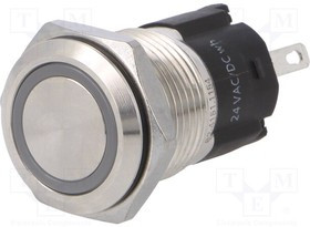 82-4151.1154, Переключатель: антивандальный, Пол: 2, SPDT, 3A/240ВAC, 3A/240ВDC