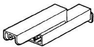 1-174712-1, 2x1P 1 2 - Rectangular Connectors Housings