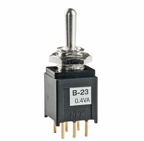 B23A1P, Toggle Switches DPDT ON-OFF-ON B23A1P, Toggle Switches DPDT ON-OFF-ON