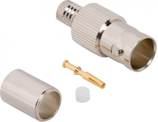 031-70547-12G, RF Connectors / Coaxial Connectors STR CRMP JACK 4694R 12G OPT, 75 OHM 031-70547-12G, RF Connectors / Coaxial Connectors STR CRMP JACK 4694R 12G OPT, 75 OHM