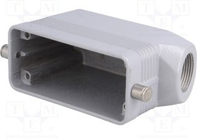 Разъем PLS-28PM-17P вилка, контакты 17P, резьба М30, монтаж на кабель