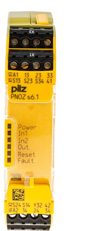 750156, Dual-Channel Two Hand Control Safety Relay, 48 240V ac/dc, 3 Safety Contacts 750156, Dual-Channel Two Hand Control Safety Relay, 48 240V ac/dc, 3 Safety Contacts