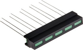 L-133CB/5GDT, L-133CB/5GDT Light Bar LED Display, Green 1 mcd