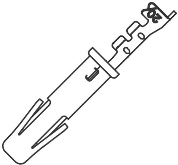 SC24ML1D70, Female Crimp Circular Connector Contact, Contact Size 16, Wire Size 26 24 AWG
