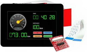 GEN4-ULCD-43DCT, Дисплей: TFT, 4,3", 480x272, Размер окна: 95,04x53,86мм, 450кд/м2