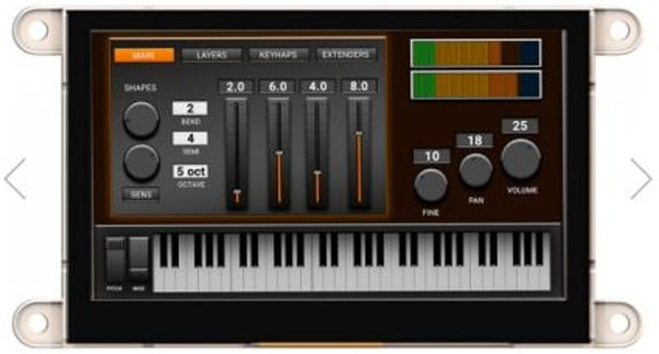 GEN4-ULCD-43DCT, Дисплей: TFT, 4,3", 480x272, Размер окна: 95,04x53,86мм, 450кд/м2