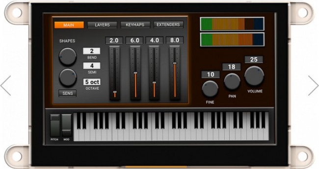 GEN4-ULCD-43DCT, Дисплей: TFT, 4,3", 480x272, Размер окна: 95,04x53,86мм, 450кд/м2