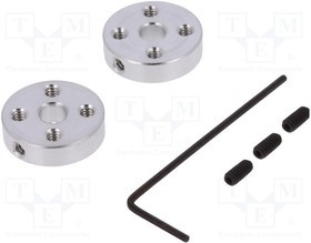 POLOLU-1203, Крепление колеса, Ось: гладкая, Кол-во шт: 2, Диам.вала: 5мм POLOLU-1203, Крепление колеса, Ось: гладкая, Кол-во шт: 2, Диам.вала: 5мм