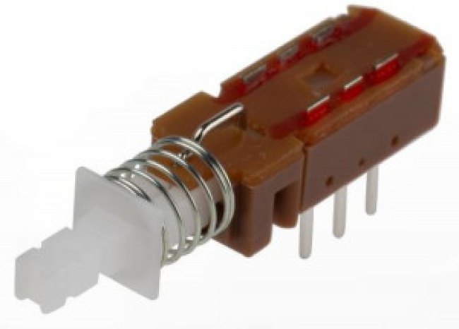 MPBS-22H01-LF-14, Переключатель: кнопочный; Пол: 2; 0,5A/100ВAC; 1A/25ВDC; ON-ON MPBS-22H01-LF-14, Переключатель: кнопочный; Пол: 2; 0,5A/100ВAC; 1A/25ВDC; ON-ON