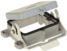 09300480317, Heavy Duty Power Connectors BULKHEAD MOUNTING HAN 48B 1 LVR LCKING