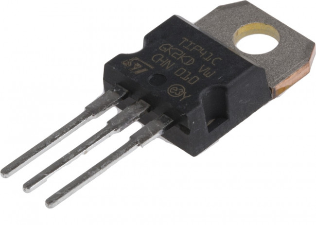 TIP41C, 100V 65W 15@3A,4V 6A NPN TO220 Bipolar Transistors BJT ROHS
