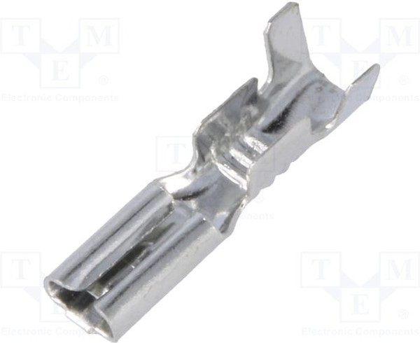 ST-001/25, Наконечник: плоская, 2,8мм, 0,5мм, "мама", 1,5-2,5мм2, обжим