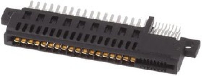 10122238-320416ALF, Standard Card Edge Connectors HPCE-STRADDLE MOUNT