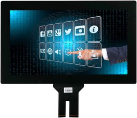 MP010842, TFT ЖК-дисплей, 15.6 ", 1920 x 1080 Pixels, Ландшафтный, RGB, 12V