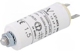 C274AC24150AA0J, Motor Run PP Metallized Film Capacitor 1.5uF A±5 %