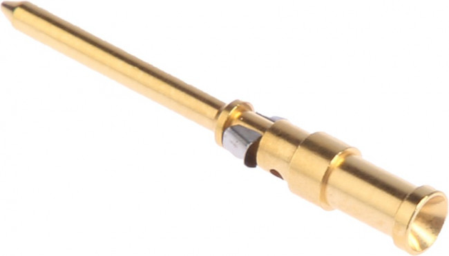 09150006125, Heavy Duty Power Connectors MALE CONTACT STD GOLD PLATED