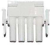 926298-7, Pin &amp; Socket Connectors UNIVERSAL MATE-N-LOK 4 WAY PLUG