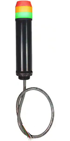 JR16-RYG-4, LED Panel Mount Indicators 30MM 12DC RYG POLE