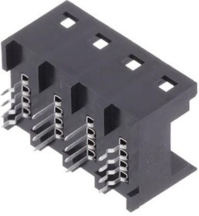 1473567-4, Power to the Board HEADER ASSY 4P 4 ROW RITS 1473567-4, Power to the Board HEADER ASSY 4P 4 ROW RITS