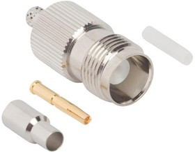 122377, RF Connectors / Coaxial Connectors TNC ST CRIMP JACK RG316-50 OHM DB
