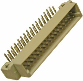 DIN41612 2*16 32 угл.вилка, Разъём DIN , 32 контакта