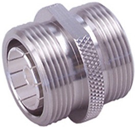 31_716-50-0-1/003_-E, Straight 50 RF Adapter 7/16 Socket to 7/16 Socket 7.5GHz
